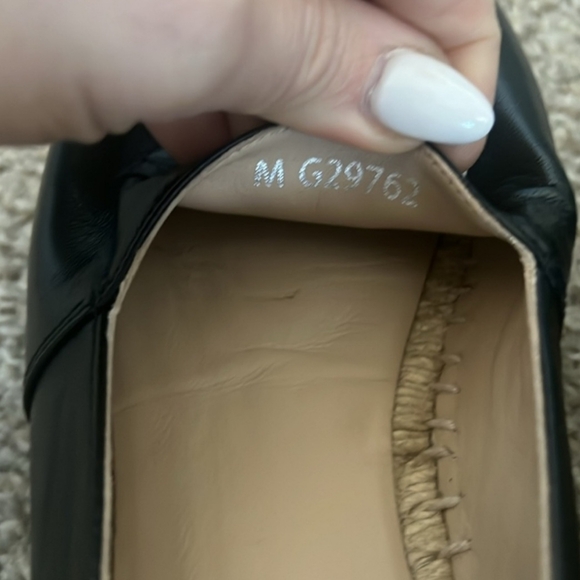 Authentic Chanel espadrilles, lambskin black - Picture 7 of 9